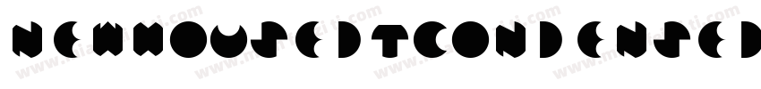 NewhouseDTCondensed ExtraBold字体转换